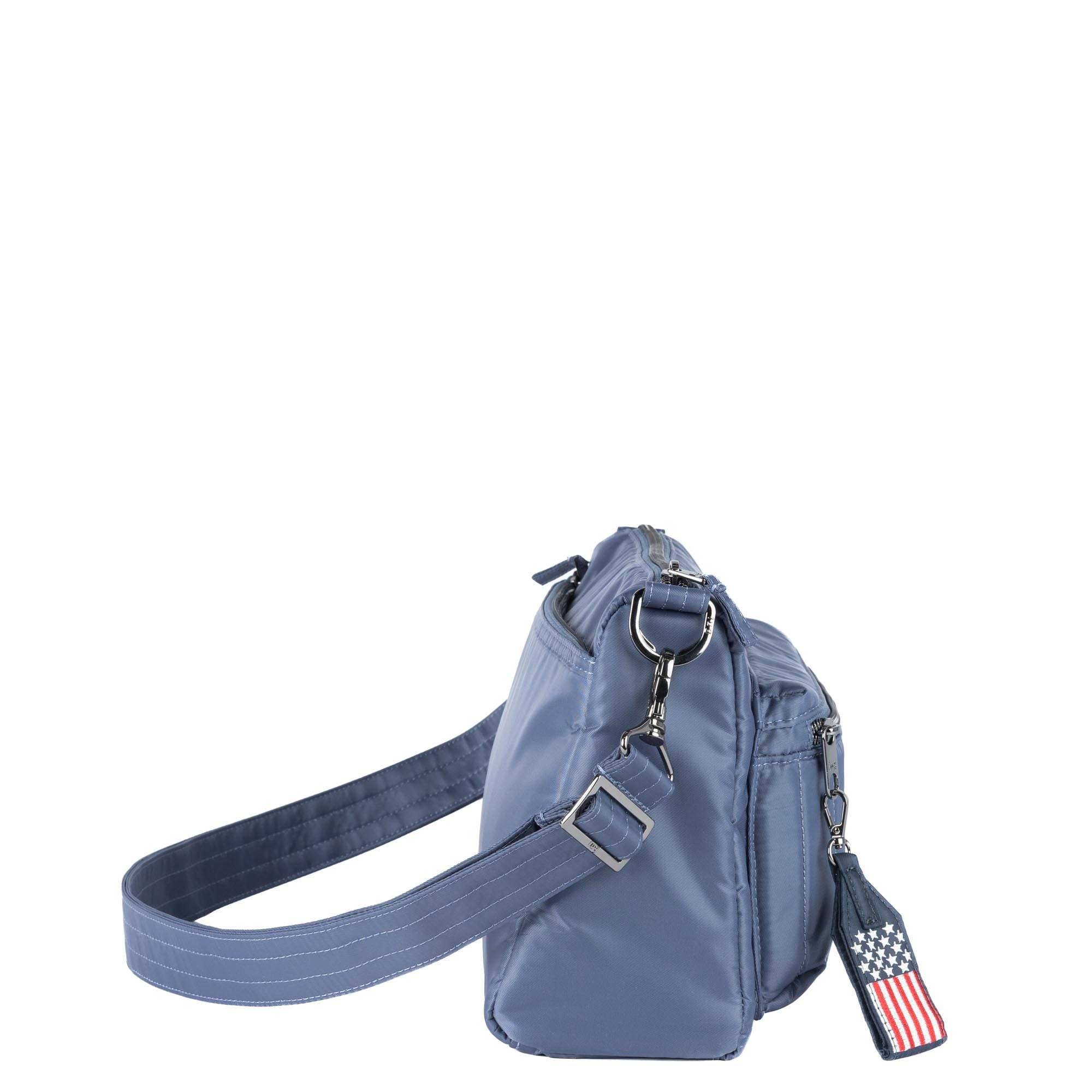 Stretch LE Crossbody Bag - Patriotic - SLATE BLUE - 24317_StretchLE_SlateBlue_Angle_03